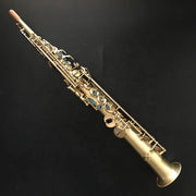 Darron McKinney Demon Chaser 30 Series Matted Gold Lacquer Professional Soprano Saxophone