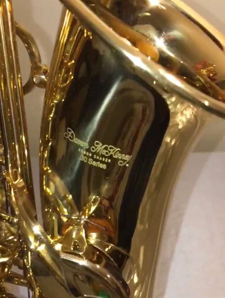 Darron McKinney Demon Chaser 30 Series Gold Plated Professional Alto Saxophone