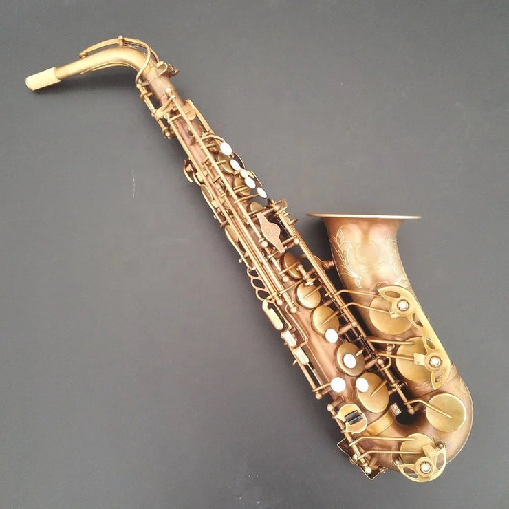 Darron McKinney Demon Chaser 30 Series Big Bell Gold-Copper Vintage Professional Alto Saxophone