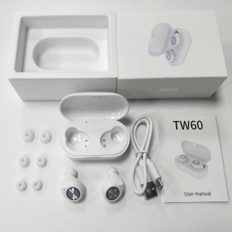 Darron McKinney True wireless ear buds, Noise cancellation Powerful Sound  Support IOS and Android.